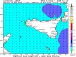 Previsione Altezza Onde (m) e Direzione Onde