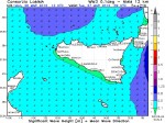 Previsione Altezza Onde (m) e Direzione Onde